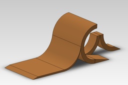 Half Pipe w/ 2 Ramps (ARC Challenge)