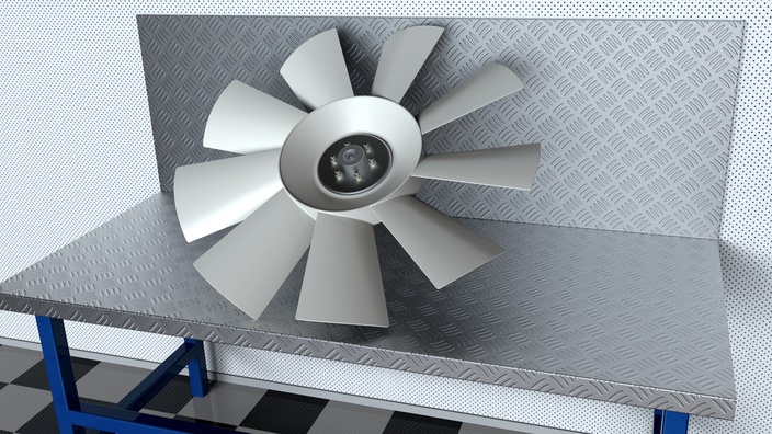 Detroit Diesel DD13 Fan