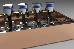 In-line 4 cylinder model