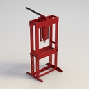 HYDRAULIC PRESS 10 TON / PRENSA HIDRÁULICA 10 TON