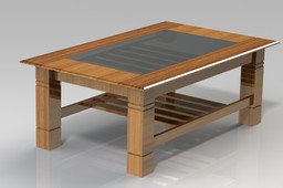wooden table