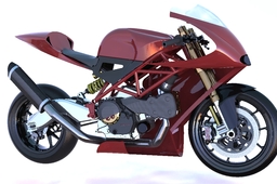 Ducati supermono engine