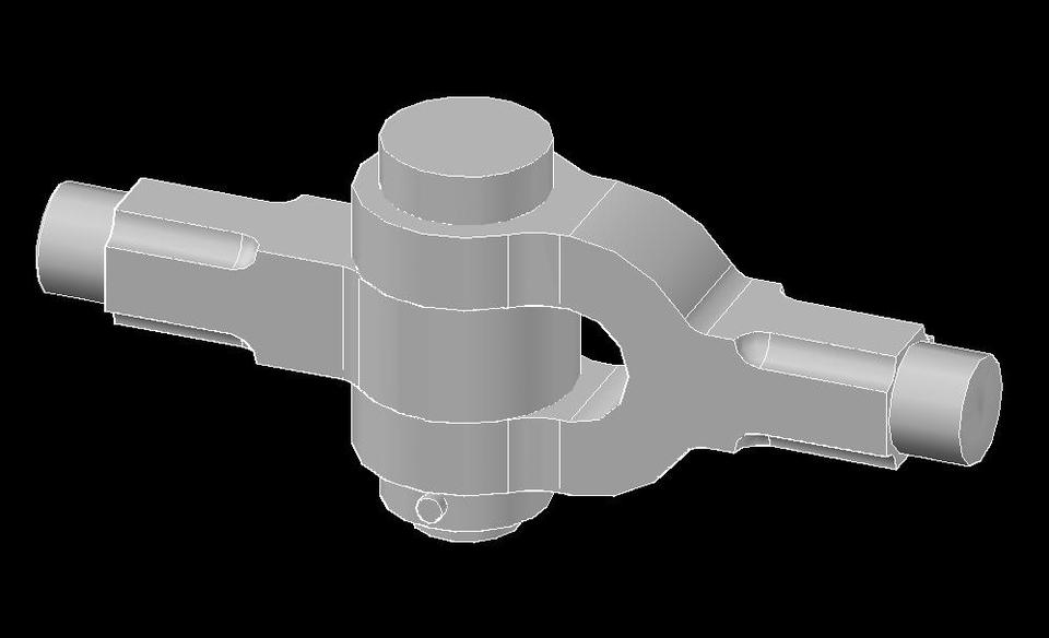 Knuckle Joint 3D CAD Model Library GrabCAD
