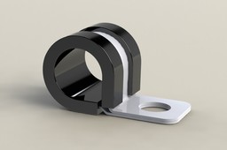 Pipe Clamp With Rubber Cushion