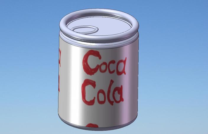COCA COLA can