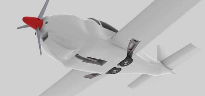 Eropa XS Glider Model With Folding Gear