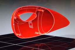 Plastic handheld portable hoover