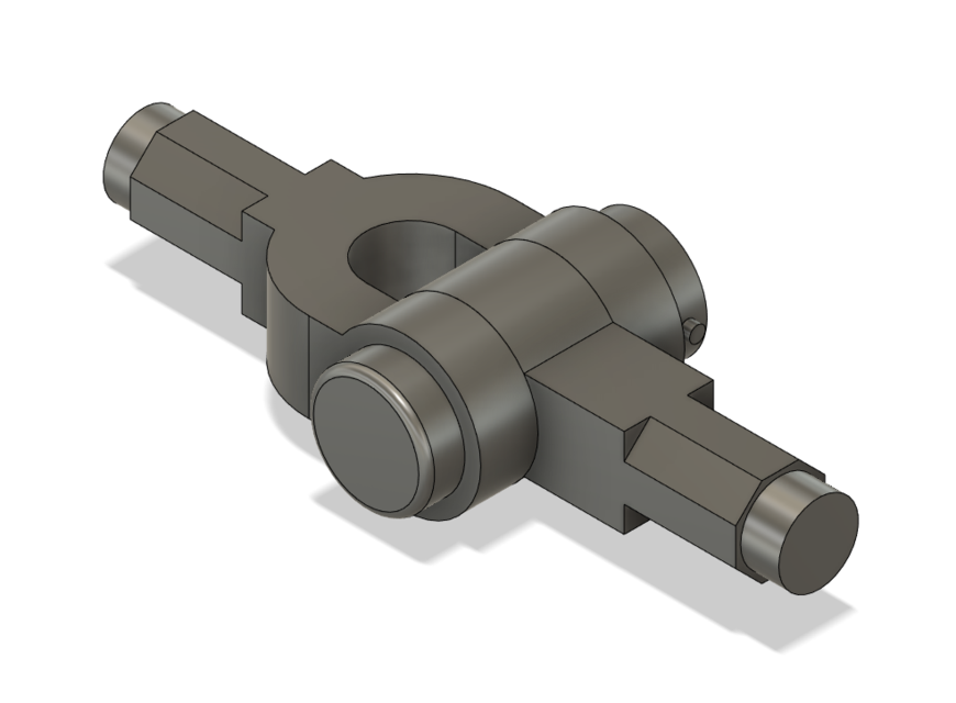 Knuckle joint 3D CAD Model Library GrabCAD