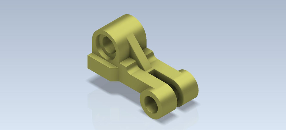 3D CAD Basic exercise 124/Autodesk Inventor Pro