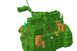 Engine cummins 6LTAA8,9