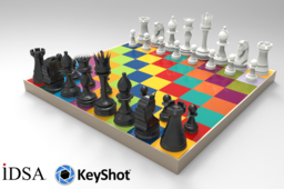 Colorful Chess Game
