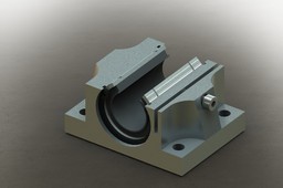 TBR20UU CNC Linear Ball Bearing Support Unit 20 mm