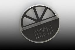 Concept-Air Cleaner Lid for 72 Mach 1 Mustang