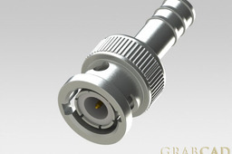 male coaxial connector