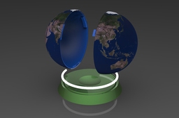 Saving Earth money box