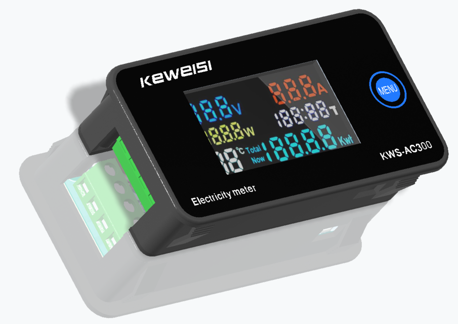 KEWEISI KWS-AC300 10A Electricity Meter 3D CAD Model, 59% OFF