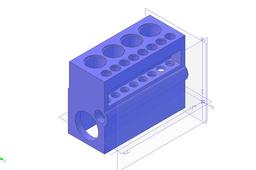 Edgar T Westbury's Seal engine Block