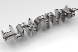 CRANKSHAFT FROM 1937 BUICK STRAIGHT 8