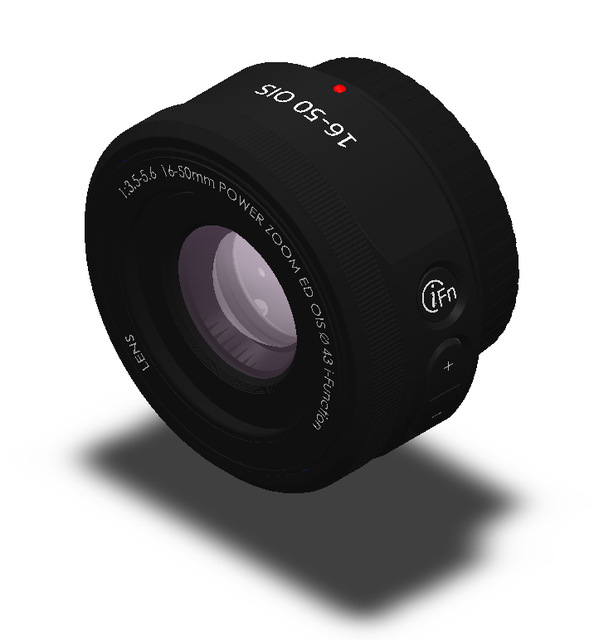 NX 1650mm Lens 3D CAD Model Library GrabCAD