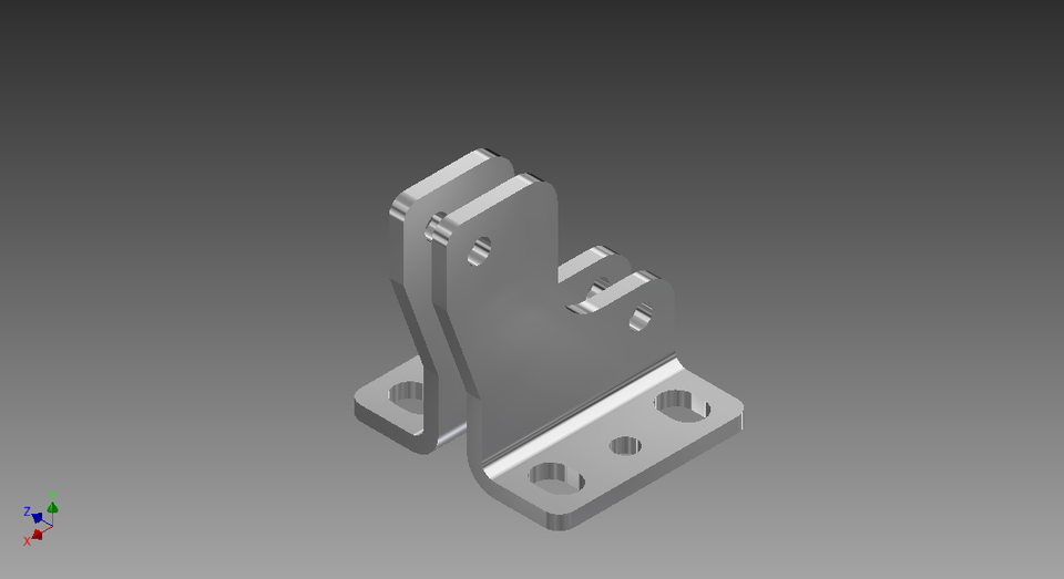 HORIZONTAL TOGGLE CLAMP 3D CAD Model Library GrabCAD