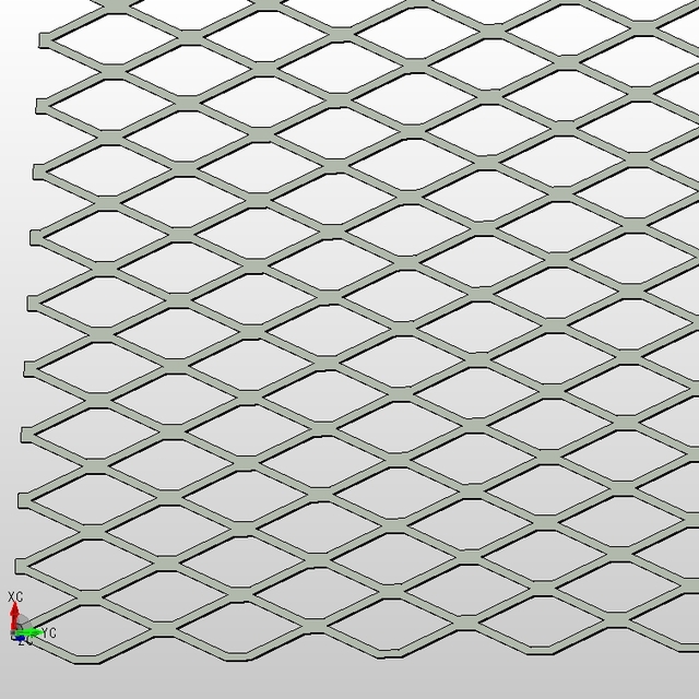 ASTM F1267 1-1/2" x #13 Flattened Expanded Metal