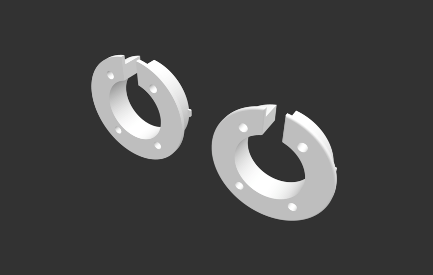 Electrical box punch out plug 3D CAD Model Library GrabCAD