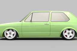vw golf mk I. 