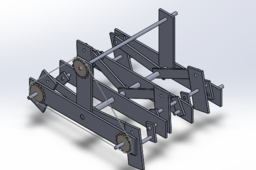 Six leg moving machine