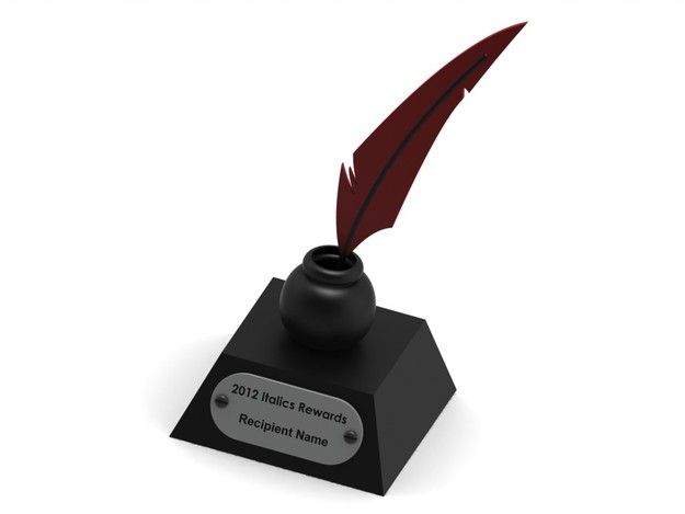 Italics Rewards Trophy