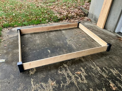 Stackable Raised Garden Bed System