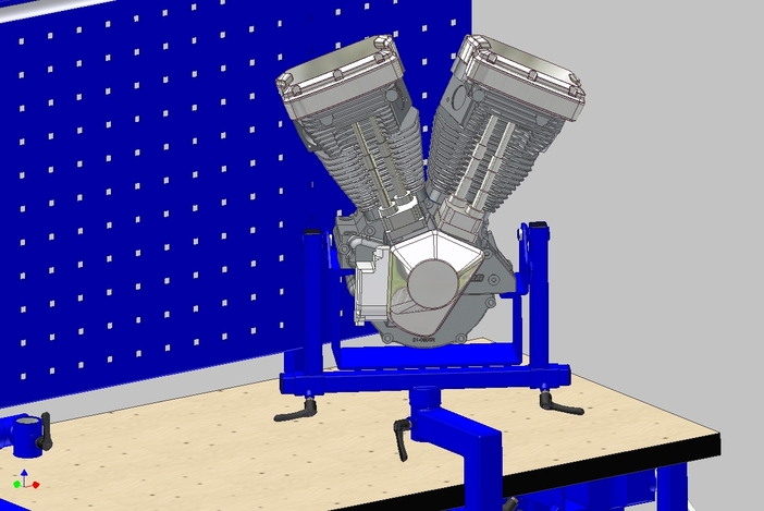 Harley Motor Fixture 2