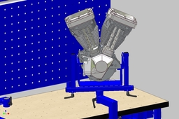 Harley Motor Fixture 2