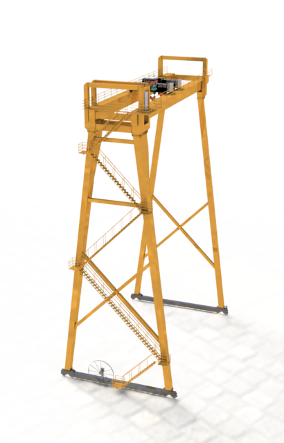 shipbuilding crane