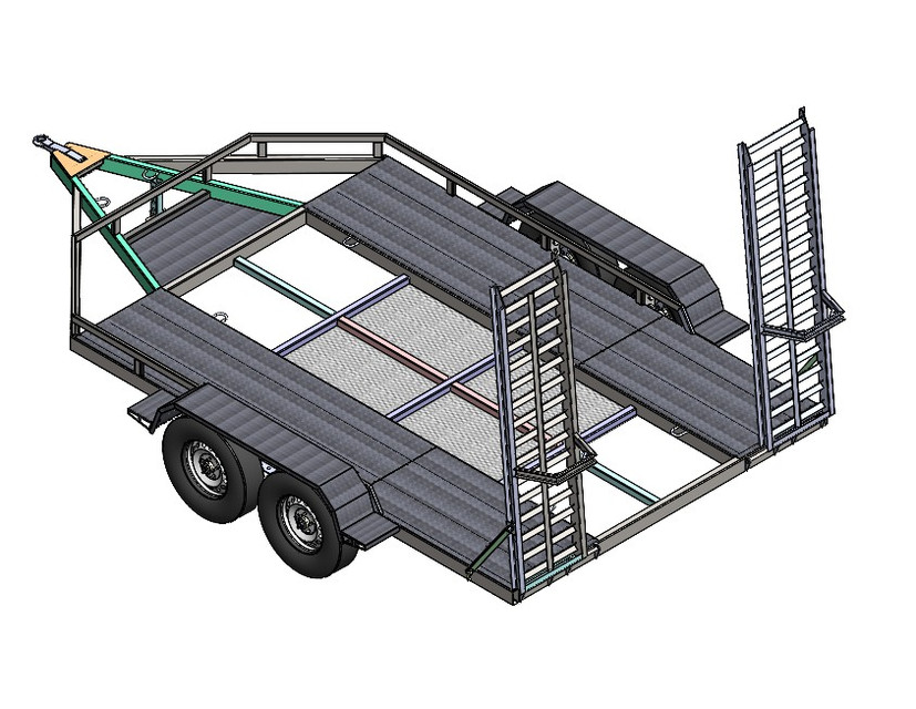 Solidworks Trailer Model Free CAD Designs, Files & 3D Models | The GrabCAD Community Library