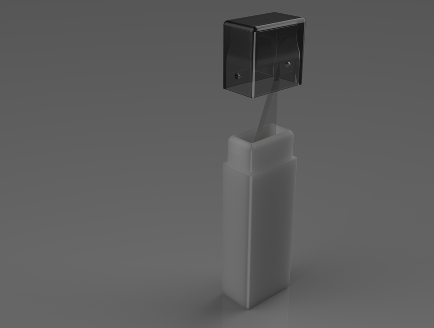 Craft/Surgical Blade Box 3D CAD Model Library GrabCAD