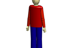 6ft tall human Male with hard hat