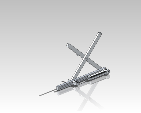 piston and linkage