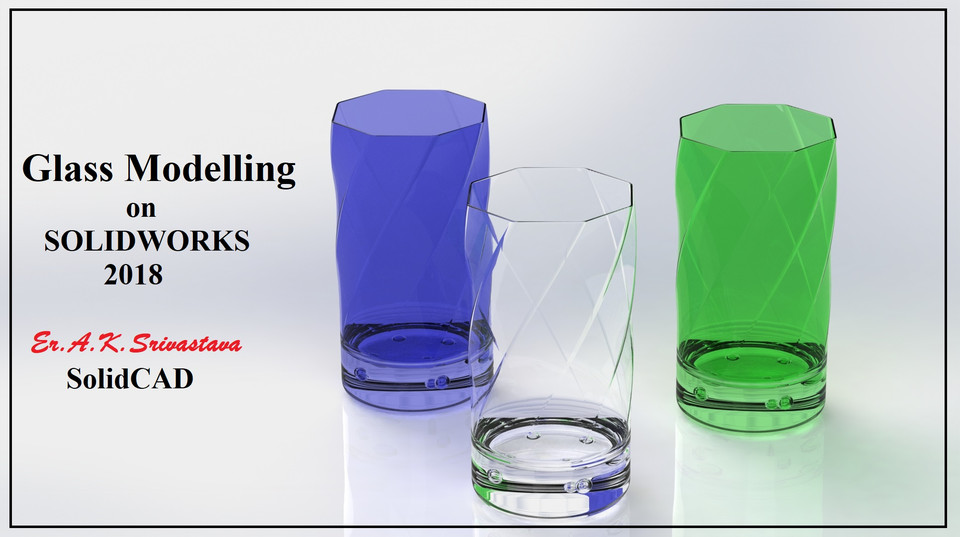 Glass Modelling on SolidWorks 2018 3D CAD Model Library GrabCAD