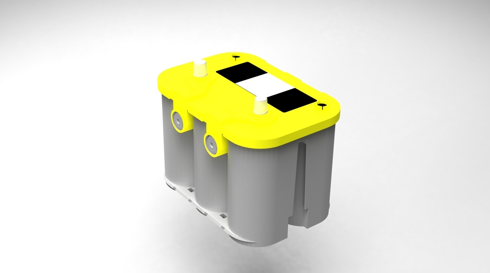 Electric Vehicle Parts - Optima Yellow Spiralcell D34/78 12V