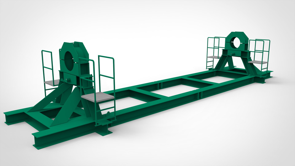 Turbine support
