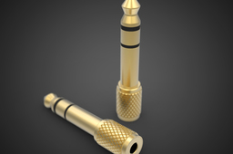 Mini jack to jack adapter
