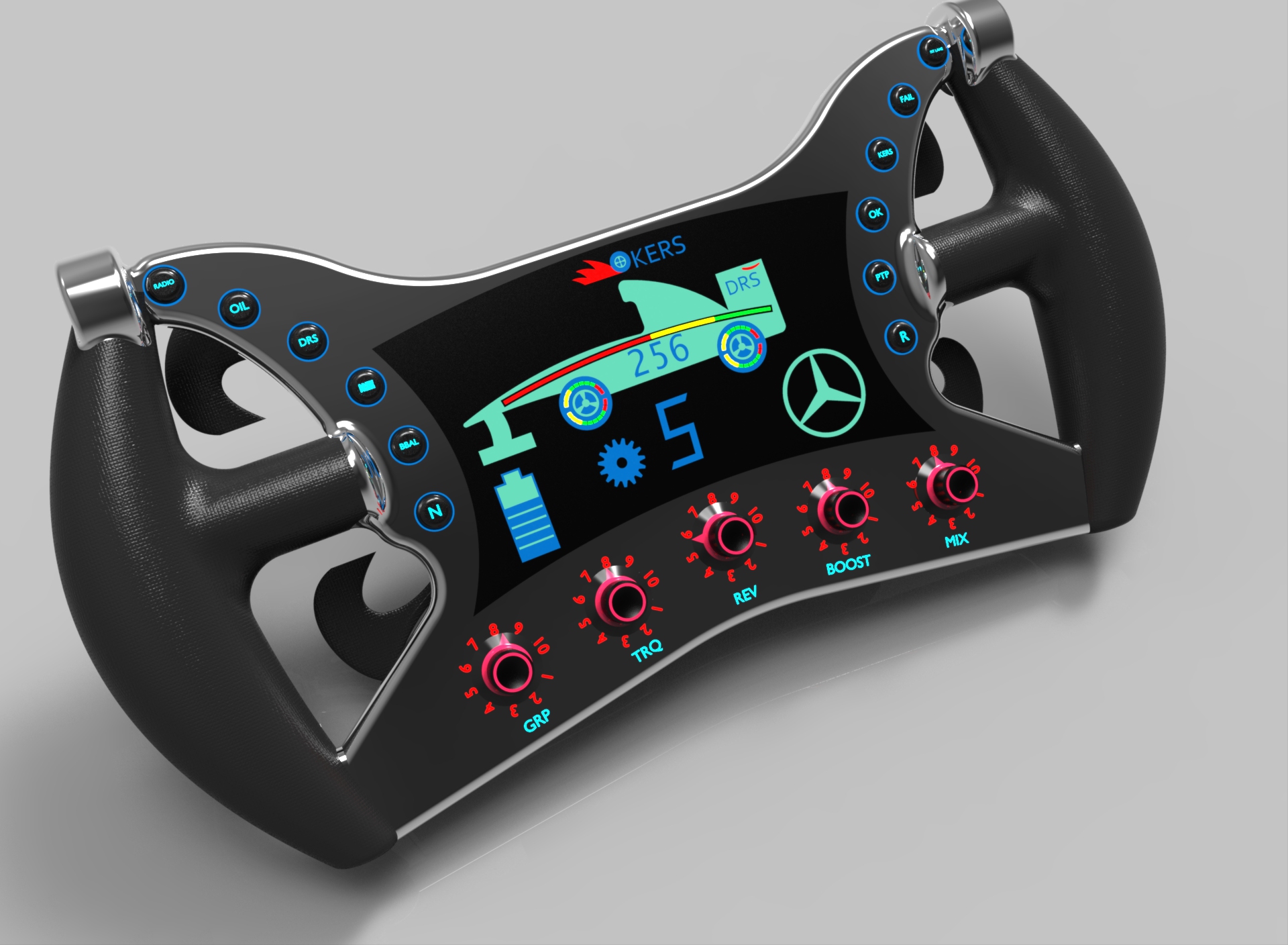 F1方向盘