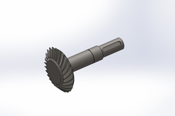 Spiral Bevel Gear Shaft