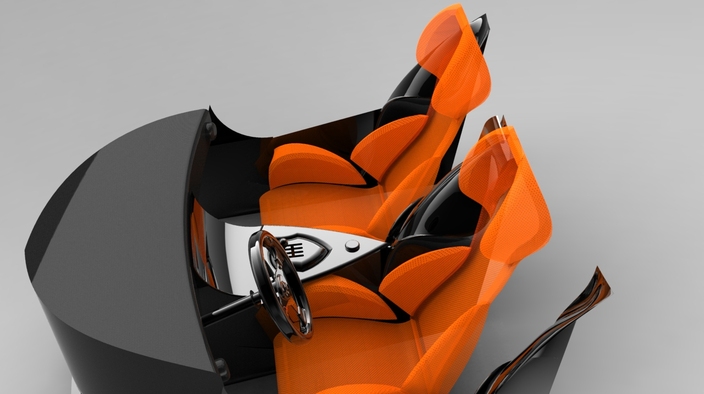 SSC Tuatara interior concept