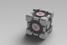 Portal 1 Weighted Companion Cube