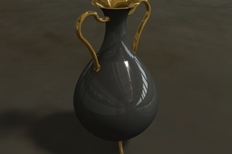 A colourful amphora