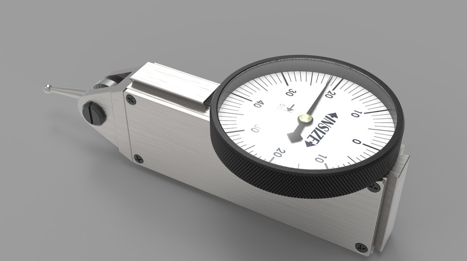 Insize Dial Test Indicator 3D CAD Model Library GrabCAD