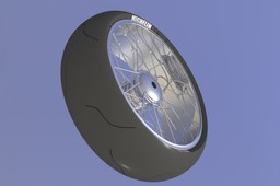 Rear Motorcycle spoked with tyre