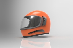 Helmet for motorbike.