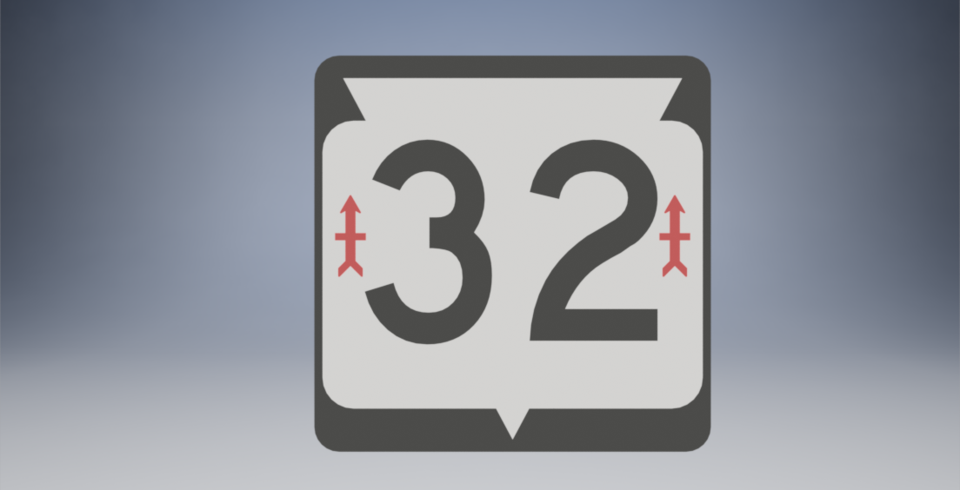 Wisconsin State Route Markers M1-6/M1-6B Road Signs